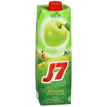 Сок J-7 яблоко - 0,97 л.