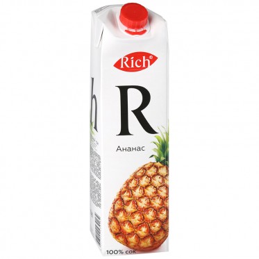 Сок Rich ананасовый - 1 л.