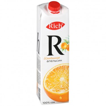 Сок Rich апельсиновый - 1 л.