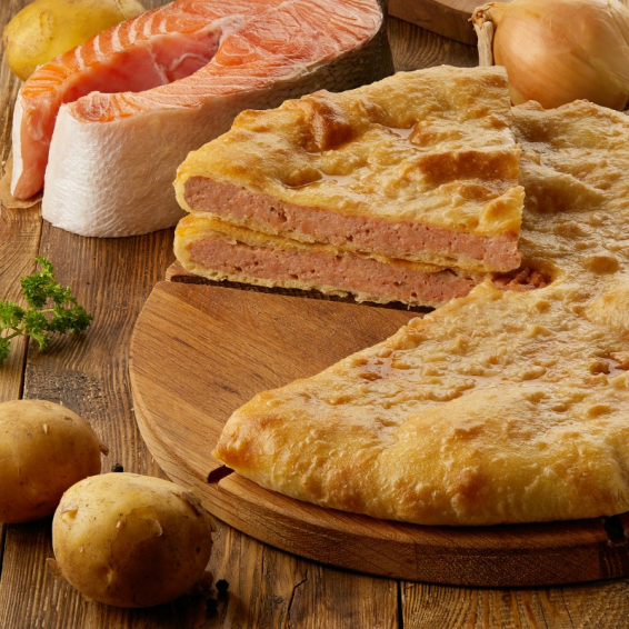 С семгой и картошкой